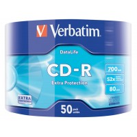 CD-R Verbatim 700MB Extra Protection Wrap 50 Spindel