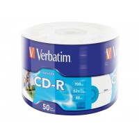 CD-R Verbatim 700MB Extra Protection Printable Wrap 50 Spindel