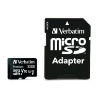 Karta Pamięci Verbatim Micro SDHC 32GB Class 10 + Adapter Sd