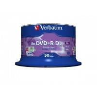 DVD+R Verbatim 8.5GB X8 Double Layer 50 Cake