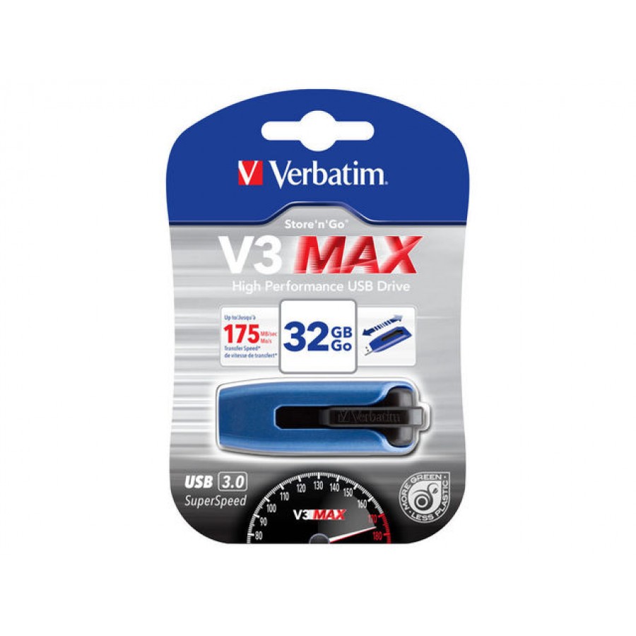 Pendrive Verbatim 32GB V3 Max USB 3.0