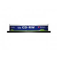 CD-RW Verbatim 700MB Scratch Resistant X12 10 Cake