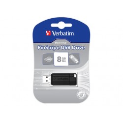 Pendrive Verbatim 8GB Pinstripe USB 2.0