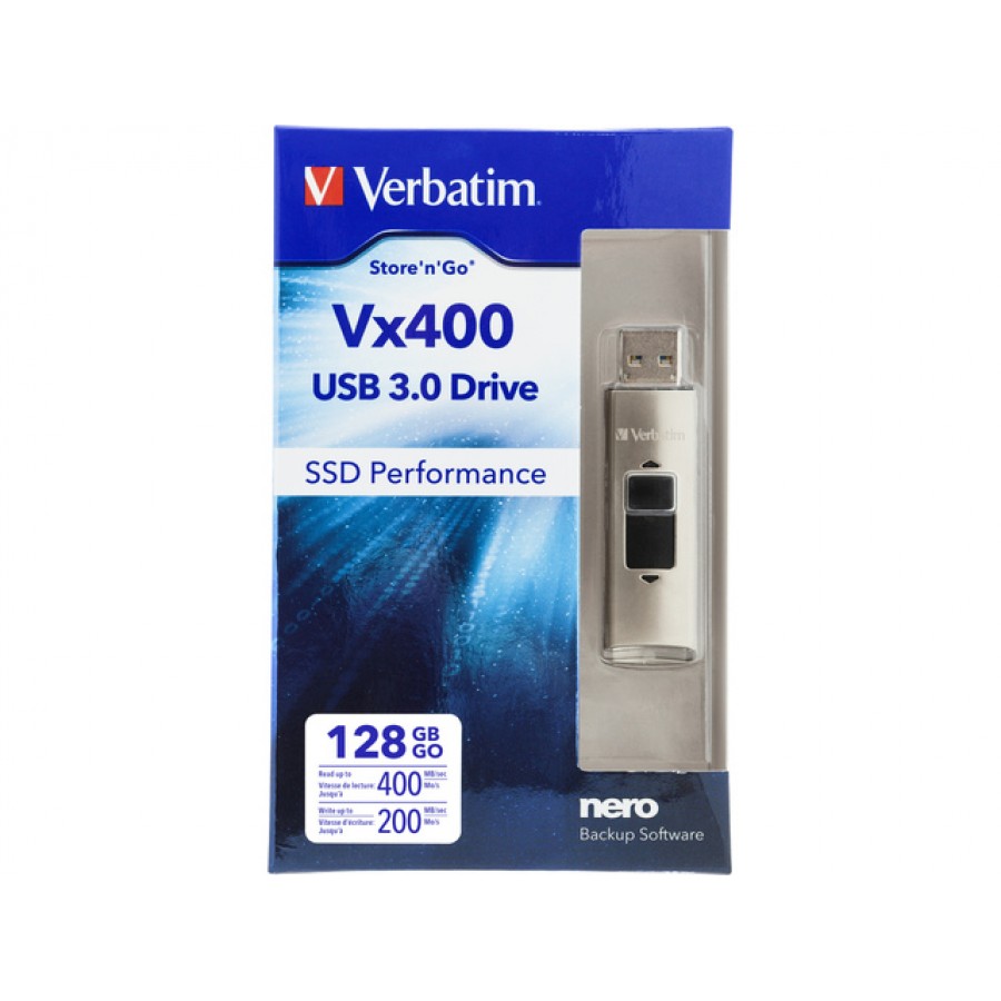 Dysk Verbatim VX400 Zewnętrzny SSD 128GB USB 3.0