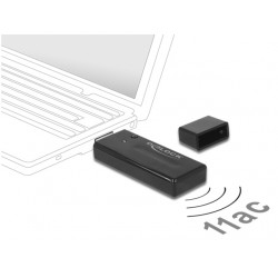 Karta Sieciowa WiFi USB Dual Band 2.4/5 GHz Stick Delock