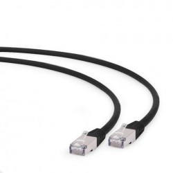 Patchcord Kat.6a 1m Black Lszh Gembird