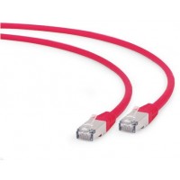 Patchcord Kat.6a 0.25m Red LSZH Gembird