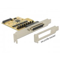 Karta PCI Express->Com 9pin X4 Na Kablu 5V/12V Delock