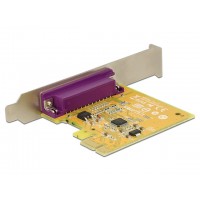 Karta PCI Express->1x DB25(F) Delock