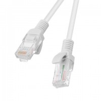 Patchcord Kat5e 0.25m Szary Lanberg