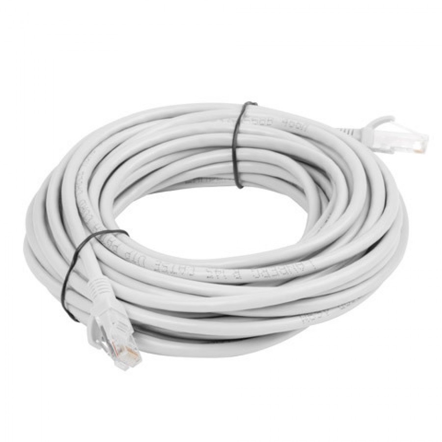 Patchcord Kat5e 15m Szary Lanberg