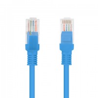 Patchcord Kat5e 0.25m Niebieski Lanberg