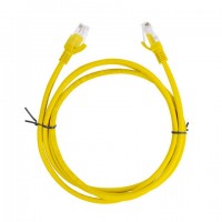 Patchcord Kat5e 1.5m Żółty Lanberg