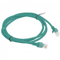 Patchcord Kat5e 1.5m Zielony Lanberg