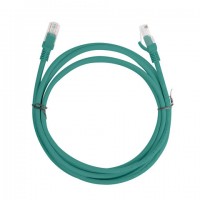 Patchcord Kat5e 2m Zielony Lanberg