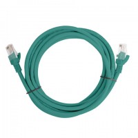 Patchcord Kat5e 3m Zielony Lanberg