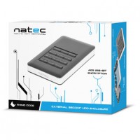 Obudowa HDD/SSD Zewnętrzna Sata Natec Rhino Code 2.5" USB 3.0 Szyfrowana