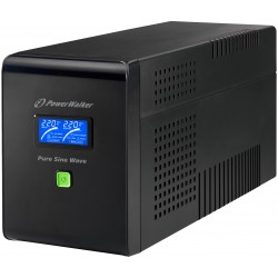 UPS Powerwalker Line-Interactive 1500VA 4x 230V Pl, Pure Sine Wave, Rj11/45 In/Out, USB, LCD