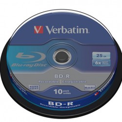 BD-R Verbatim 25GB X6 CAKE 10