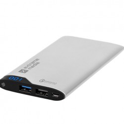 Power Bank Natec Extreme Media Powerbank QC-60 Silver 6000mAh Qualcomm® Quick Charge™ 3.0