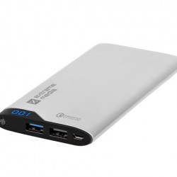 Power Bank Natec Extreme Media Powerbank QC-100 Silver 10000mAh Qualcomm® Quick Charge™ 3.0