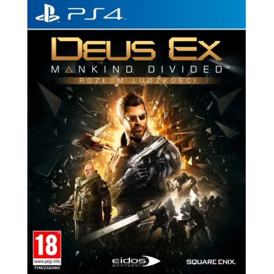 Gra Deus Ex: Rozłam Ludzkości D1 Edition PS4