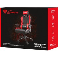 Fotel Dla Gracza Genesis Nitro550 Black-Red