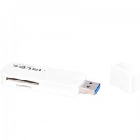 Czytnik Natec Mini Natec Scarab SD, Micro SD USB 3.0 White