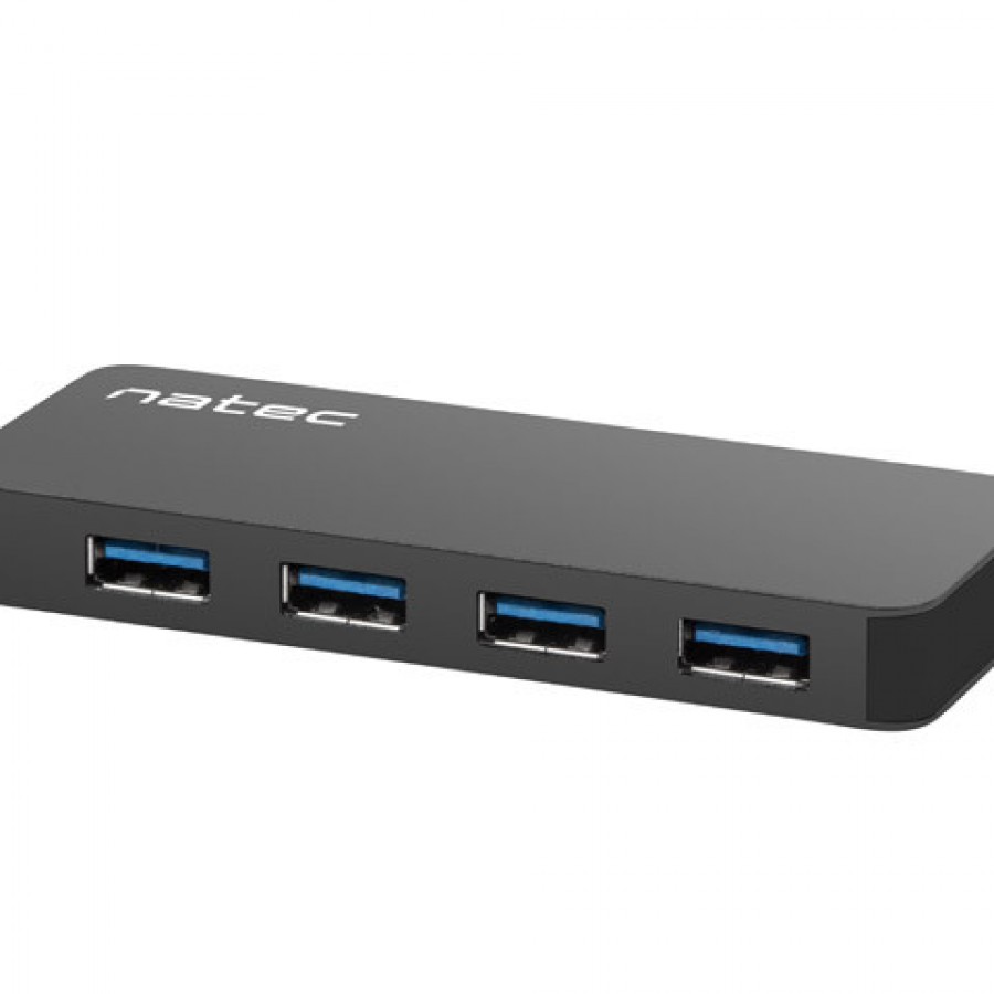 Hub USB 3.0 Natec Triton 2 4-Port Aluminiowy