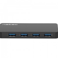 Hub USB 3.0 Natec Triton 2 4-Port Aluminiowy