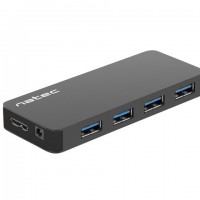 Hub USB 3.0 Natec Triton 2 4-Port Aluminiowy