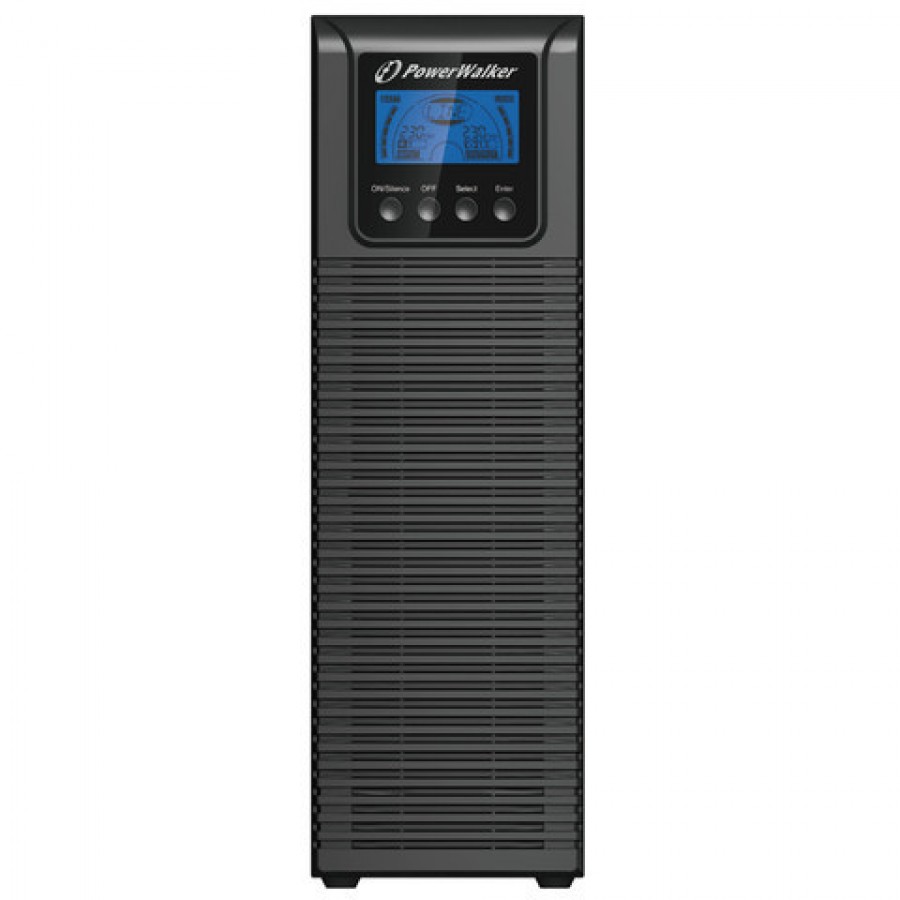 UPS Powerwalker On-Line 2000VA Tgs 3x IEC Out, USB/RS-232, LCD, Tower, Epo