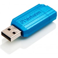 Pendrive Verbatim 32GB Pinstripe USB 2.0 Caribbean Blue