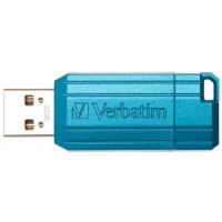 Pendrive Verbatim 32GB Pinstripe USB 2.0 Caribbean Blue