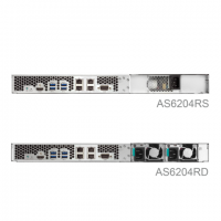 Sieciowy Serwer Plików NAS 1u Rack, 4-Dyskowy, Asustor AS6204RS