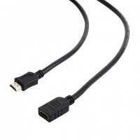 Przedłużacz HDMI A-A M/F V1.4 High Speed Ethernet 0.5m Gembird