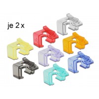 Osłonka Zestaw Naprawczy Na Wtyk Rj45 Delock 16-Pack