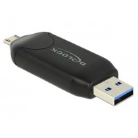 Czytnik Delock Na Micro USB OTG All In One + USB-A 3.0 Delock