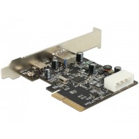 Karta PCI Express->USB-A 3.1 + USB Type-C 3.1 Delock