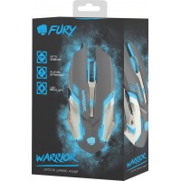 Mysz Dla Graczy Fury Warrior 3200dpi Podświetlana Optyczna