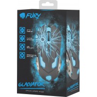 Mysz Dla Graczy Fury Gladiator 3200dpi Podświetlana Optyczna