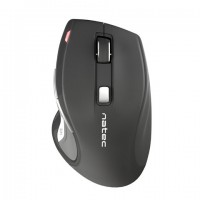 Mysz Natec Jaguar Blue Sense Black Bezprzewodowa 2.4Ghz