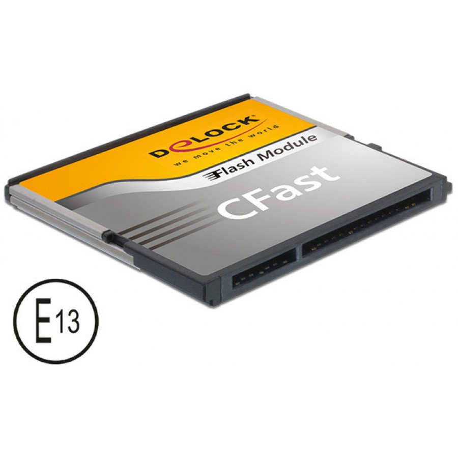 Pamięć Delock Cfast Flash 16GB SATA 6Gb/s Typ Mlc Delock