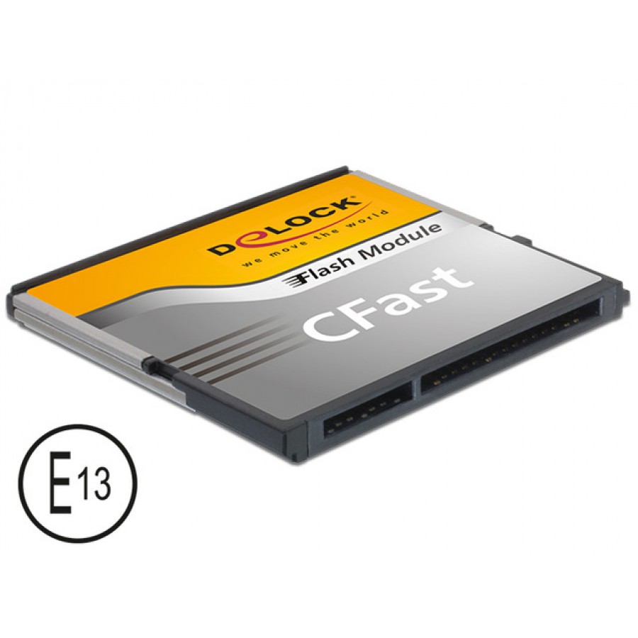 Pamięć Delock Cfast Flash 32GB Sata 6Gb/s Typ MLC Delock