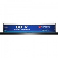 BD-R Verbatim 25GB X6 Printable Datalife Cake 10