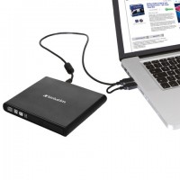 Nagrywarka Zewnętrzna Verbatim CD/DVD RW USB 2.0 Slim