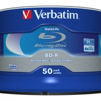 BD-R Verbatim 25GB X6 Datalife Cake 50