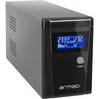 UPS Armac Office 850e LCD 2 Polskie Gniazdka 230V Metalowa Obudowa