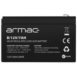 Akumulator Żelowy Do UPS 12V/7Ah Uniwersalny Armac