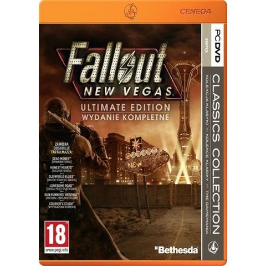 Gra CC Fallout New Vegas Ultimate Edition Wydanie Kompletne PC